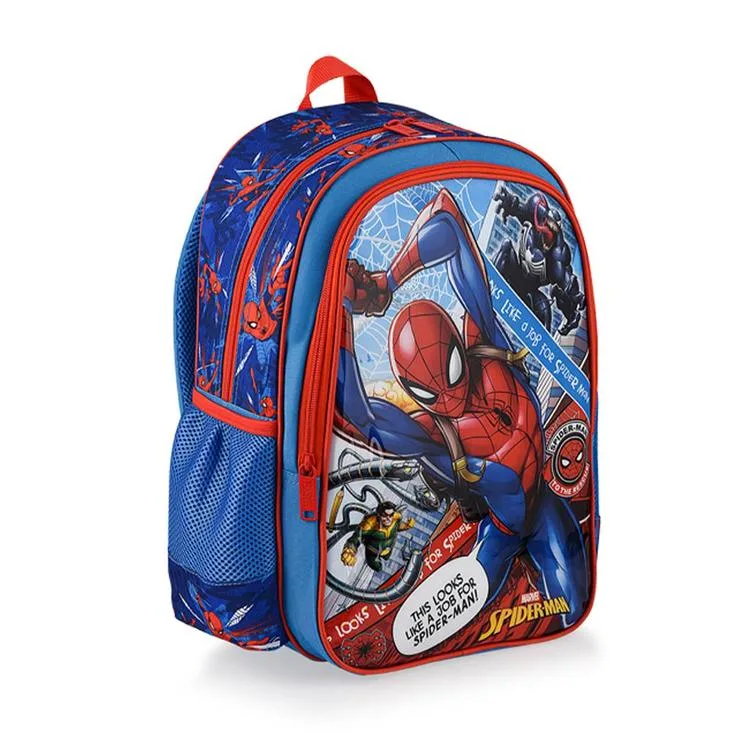 SPIDERMAN 48117 HAWK SAVIOR 2 BÖLMELİ İLKOKUL SIRT ÇANTASI