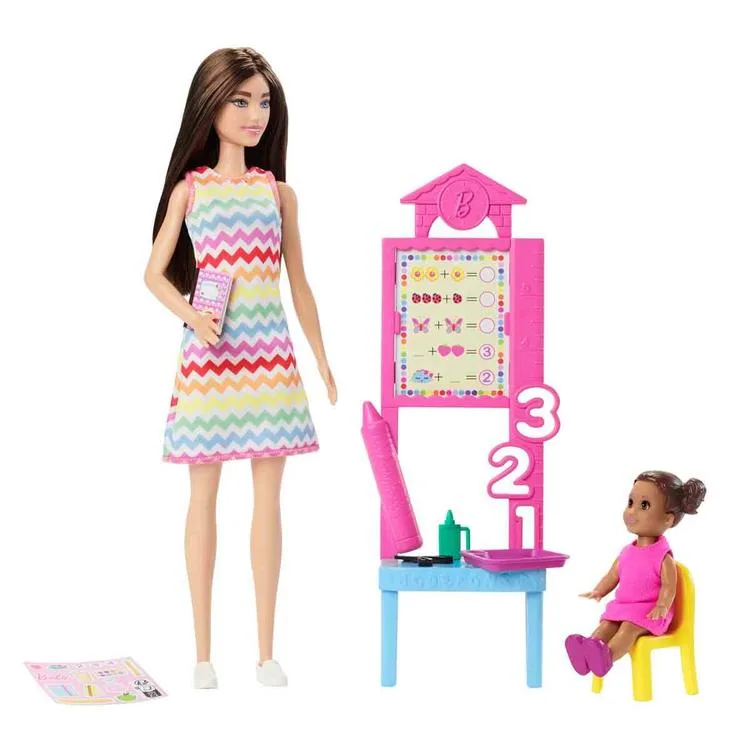 MATTEL JCR71 BARBIE KARİYER BEBEKLERİ JRC76 - ÖĞRETMEN