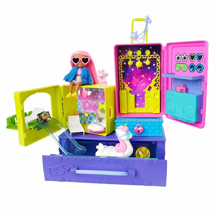MATTEL HDY91 BARBİE EKSTRA MİNİ HAYVAN DOSTLARININ SEYAHAT MACERALARI