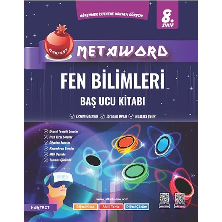 NARTEST 8. SINIF METAWORD FEN BİLİMLERİ BAŞ UCU KİTABI