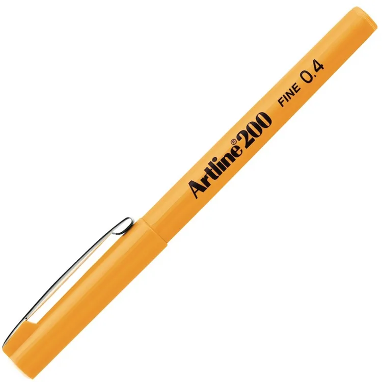 ARTLINE EK-200N FINE LINE PEN 0.4 MM YELLOW