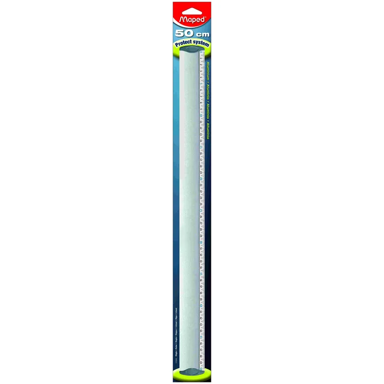 MAPED 120050 ALUMİNYUM DÜZ CETVEL 50CM