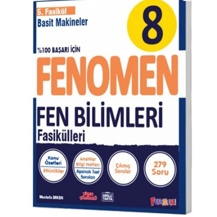 FENOMEN 8. SINIF FEN BİLİMLERİ 5. FASİKÜL - BASİT MAKİNELER
