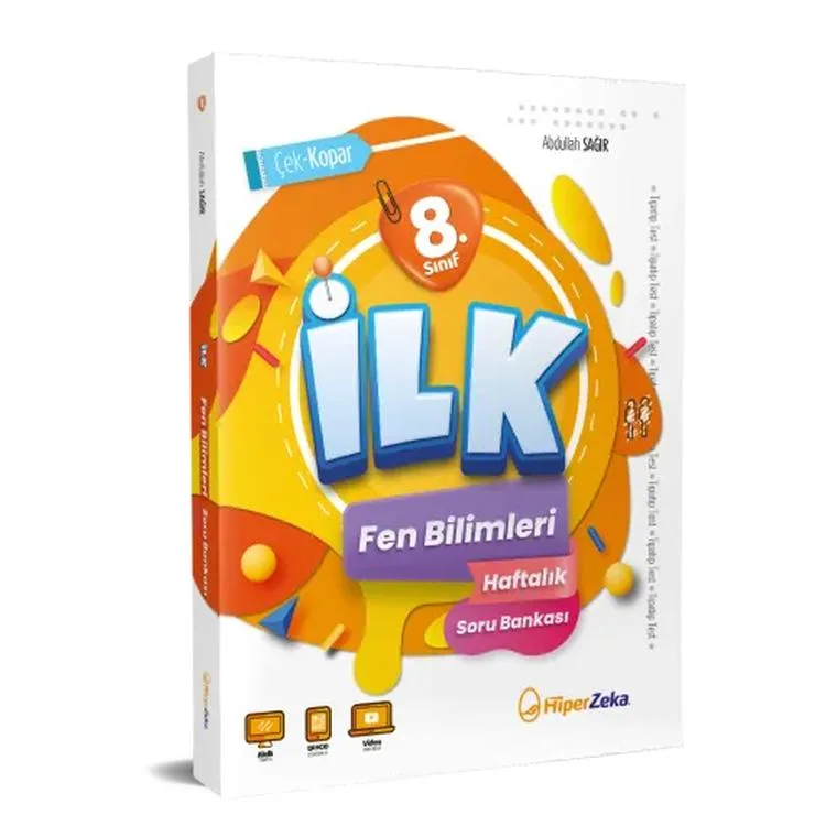 HİPER ZEKA 8. SINIF İLK FEN BİLİMLERİ HAFTALIK SORU BANKASI