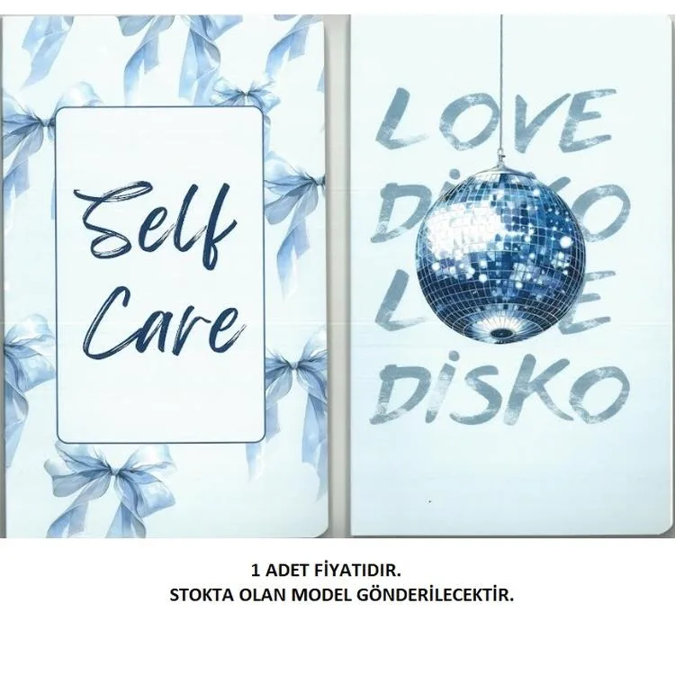 DRN GIFT ST-0202Ç 13x21 IVORY BLUE SERİSİ KARTON KAPAK 48 YP. ÇİZGİLİ DEFTER - TEKLİ