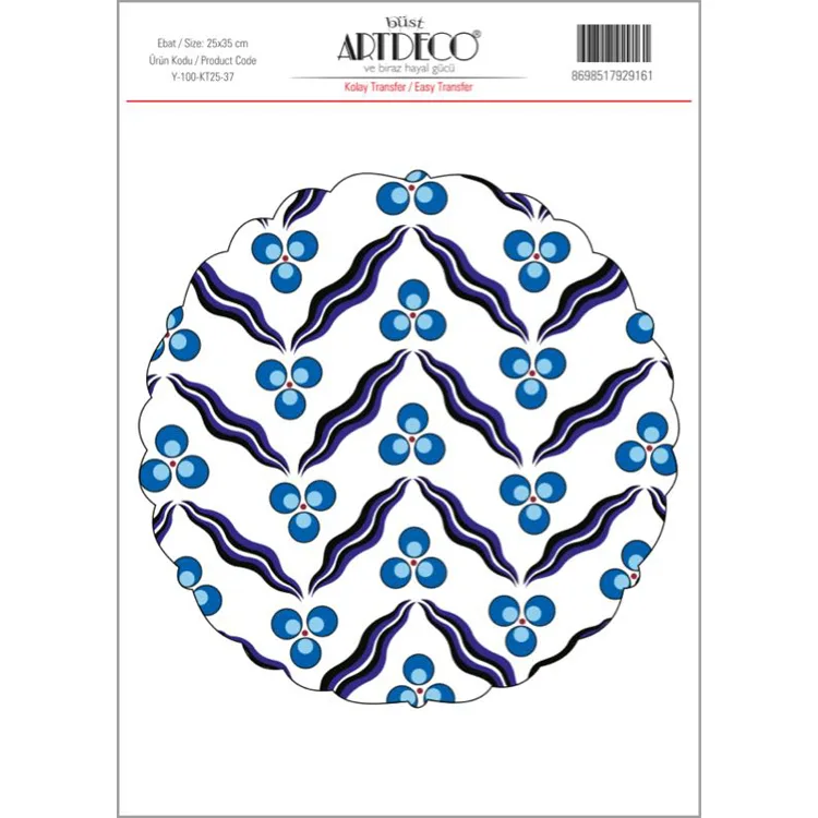 ARTDECO KOLAY TRANSFER 25X35CM DESEN 37