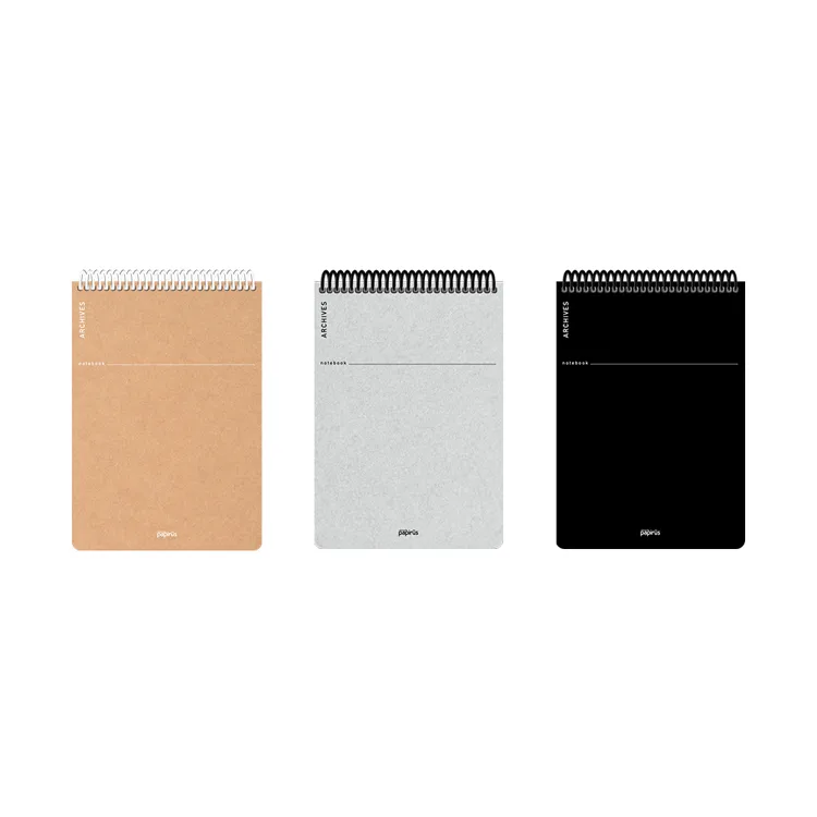 PAPİRÜS TYPE SERT KAPAK SPİRALLİ 16X23 80YP. KARELİ BLOKNOT DEFTER