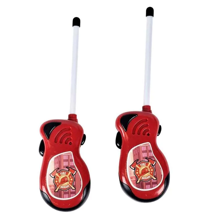 SUNMAN 1002F / 1002P ECCHO WALKIE TALKIE POLİS / İTFAİYE TEMALI SESLİ IŞIKLI TELSİZ 3+