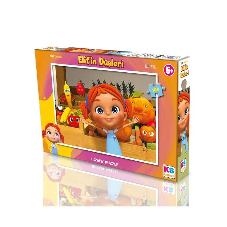 KS GAMES ED714 ELİF'İN DÜŞLERİ 34x48cm YAPBOZ/PUZZLE 100 PARÇA