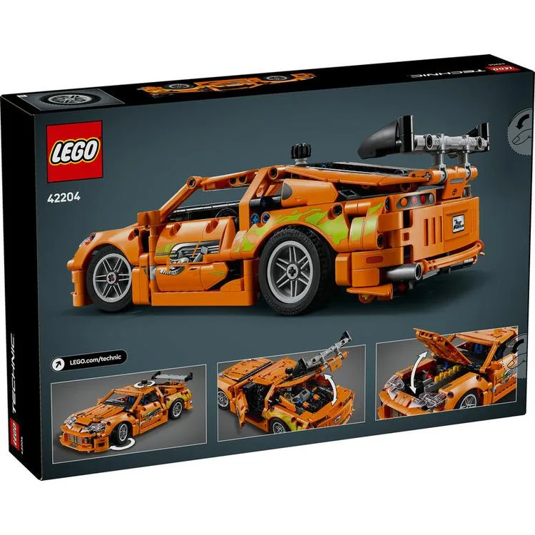 LEGO TECHNIC 44204 FAST FURIOUS TOYOTA SUPRA MK4 810 PARÇA