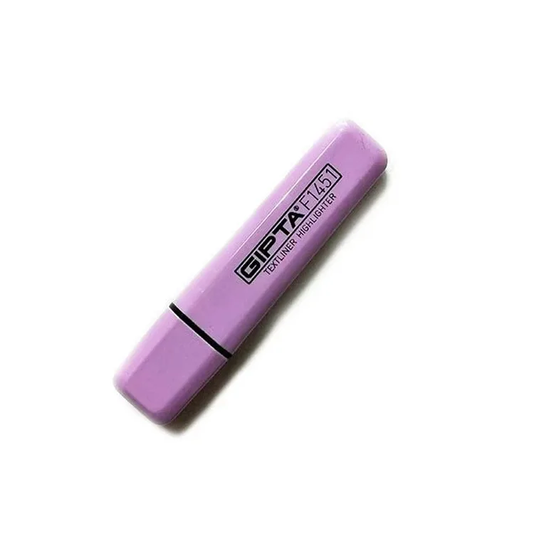 GIPTA F1451 HIGHLIGHTER FOSFORLU KALEM PASTEL LİLA