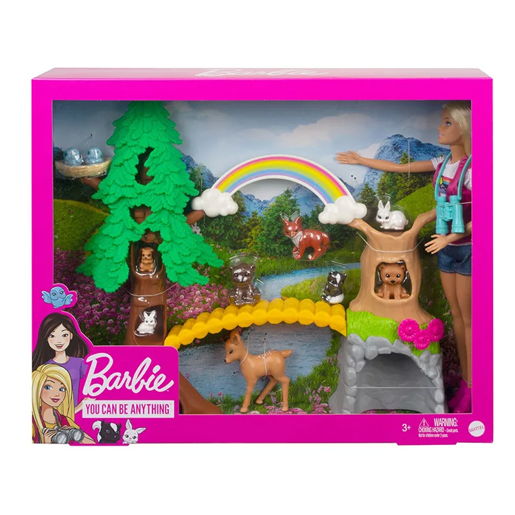 MATTEL GTN60 BARBIE TROPİKAL YAŞAM REHBERİ BEBEK VE OYUN SETİ