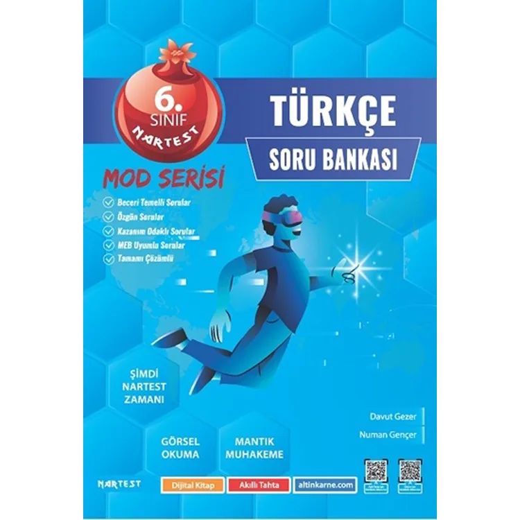 NARTEST 6. SINIF MOD TÜRKÇE SORU BANKASI - 2024