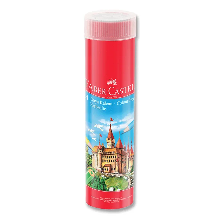 FABER CASTELL REDLINE METAL TÜP KURU BOYA 24 RENK