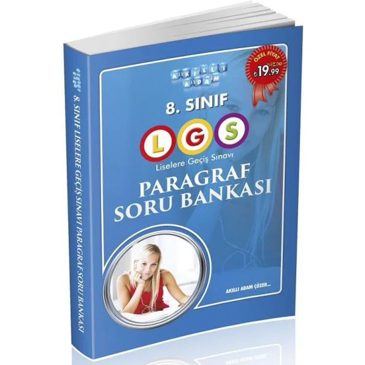 AKILLI ADAM 8.SINIF LGS PARAGRAF SORU BANKASI