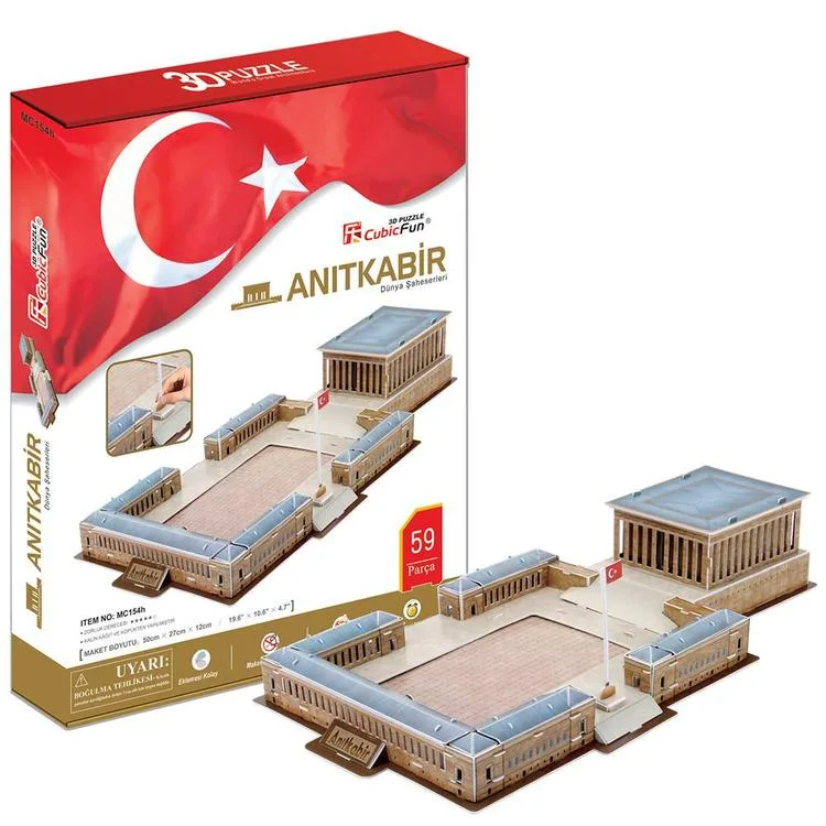 NECOTOYS CUB/MC154H ANITKABİR 3D PUZZLE