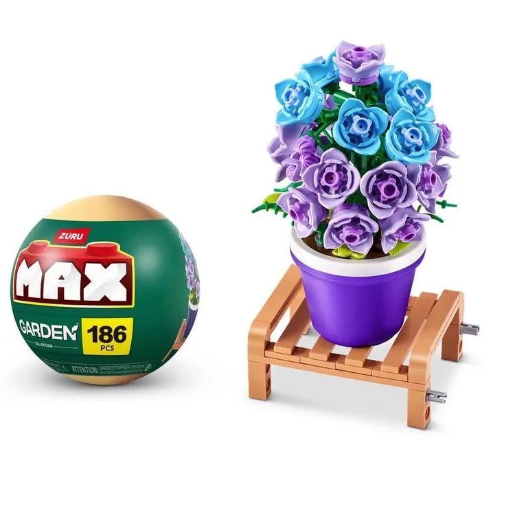 GIOCHI ZURU MNB08000 MAX GARDEN SAKSI BİTKİLERİ SÜRPRİZİ 6 MODEL