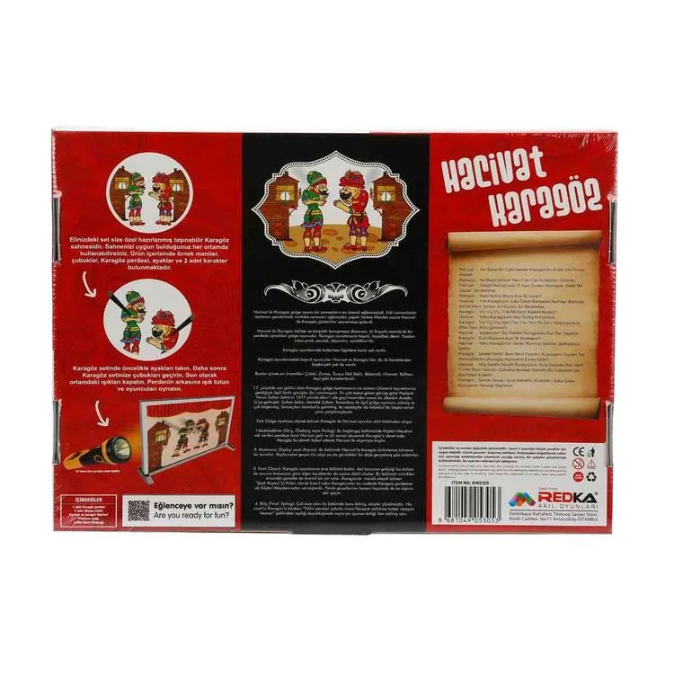 REDKA KUMTOYS KM5305 HACİVAT KARAGÖZ