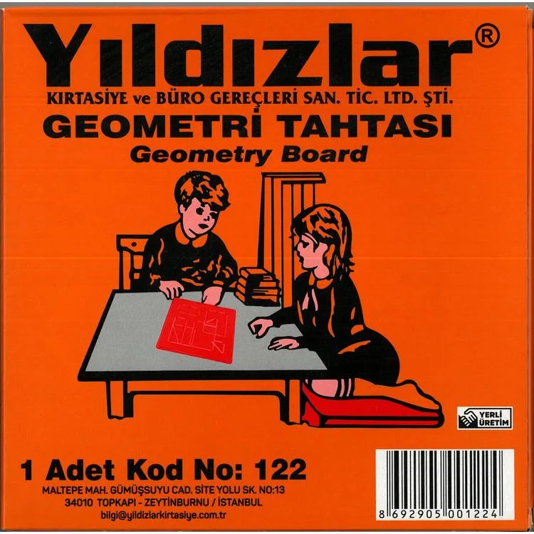 YILDIZLAR YLD-122 GEOMETRİ TAHTASI