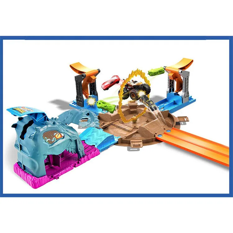 MATTEL GVK48 HOT WHEELS MONSTER TRUCKS AKROBASI TEKERLEĞİ OYUN SETİ