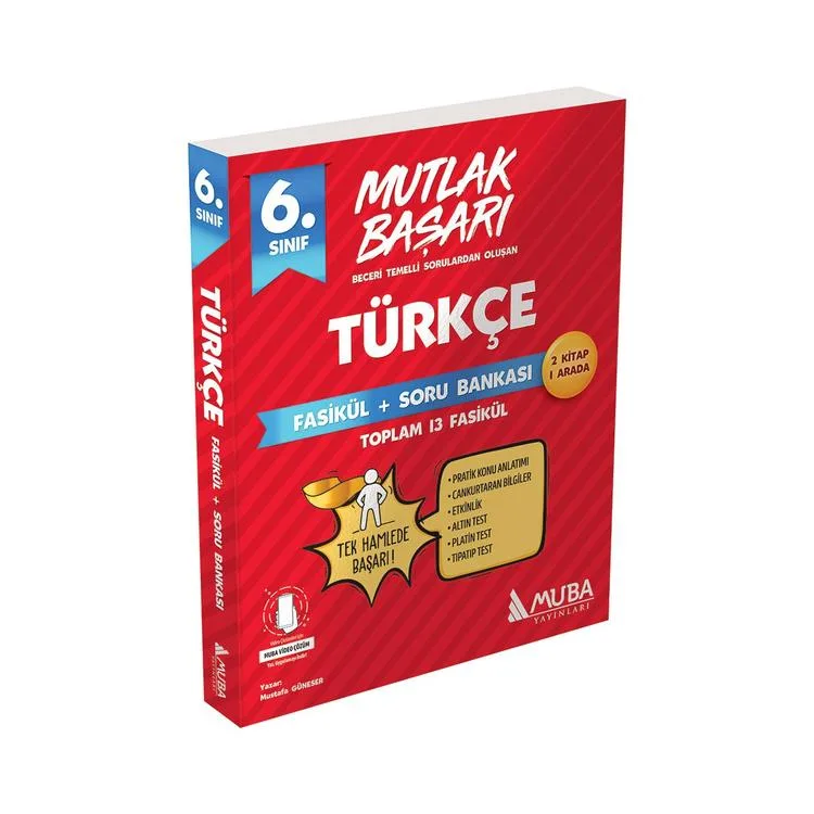 MUBA 6. SINIF MUTLAK BAŞARI TÜRKÇE FASİKÜL SORU BANKASI