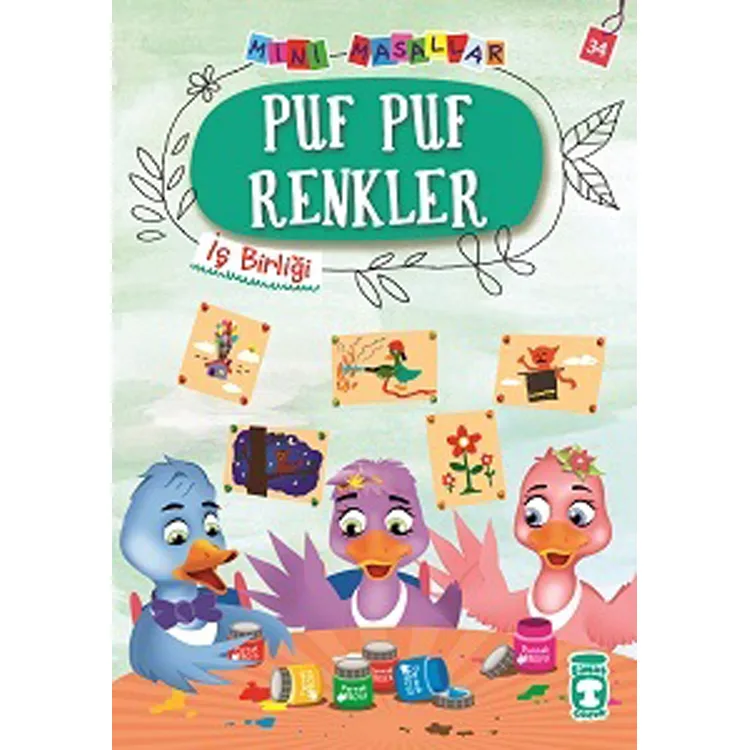 MİNİ MASALLAR 34 - PUF PUF RENKLER