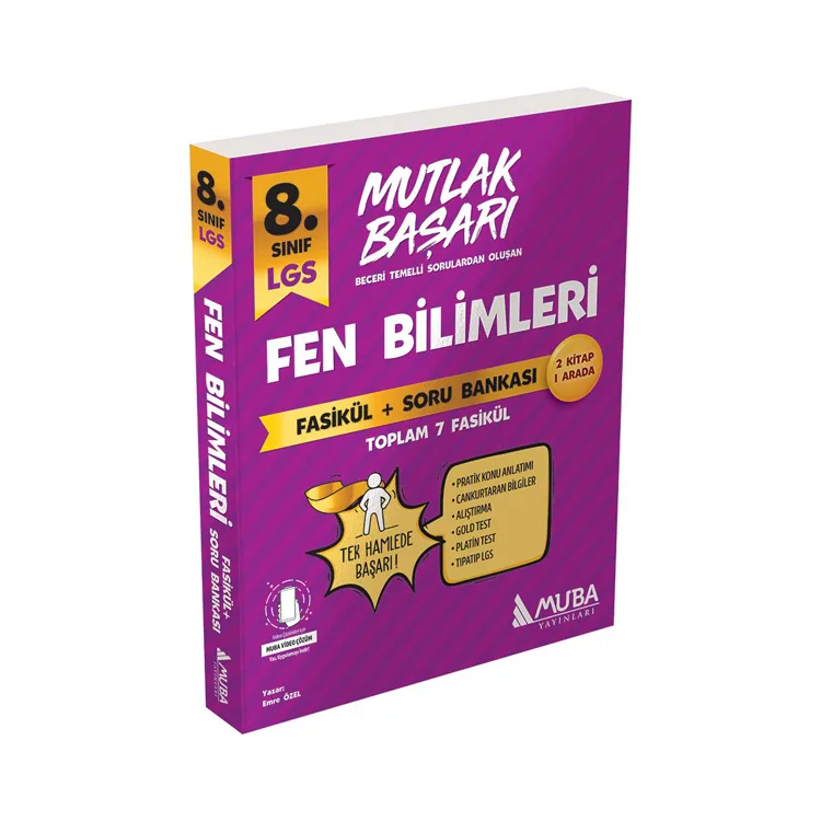 MUBA 8. SINIF FEN BİLİMLERİ FASİKÜL SORU BANKASI