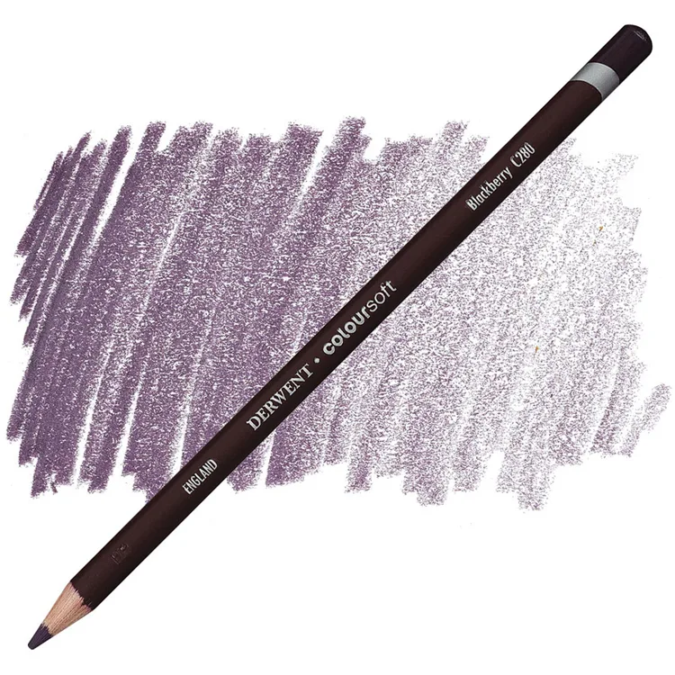 DERWENT COLOURSOFT - YUMUŞAK KURUBOYA KALEMİ- BLACKBERRY C280