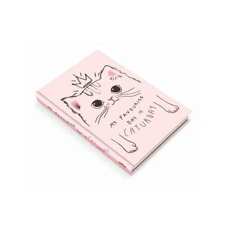 DEFFTER CAT / CATURDAY SERT KAPAK A5 ÇİZGİLİ DEFTER