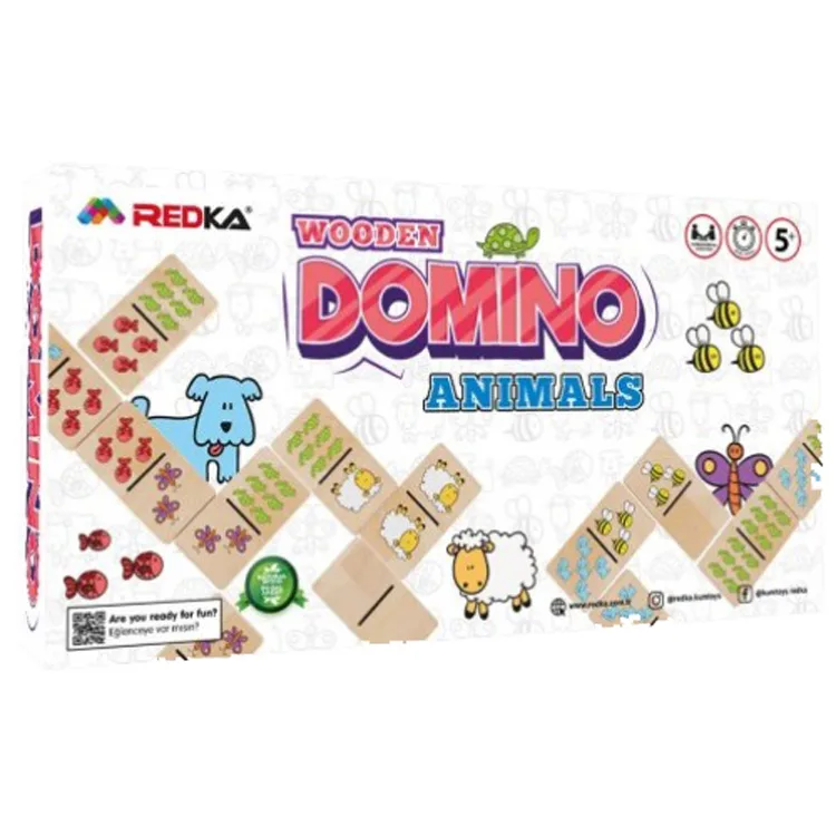 REDKA RD5648 DOMİNO (WOODEN DOMINO ANIMALS)