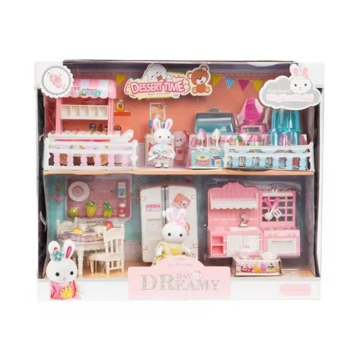 MEGA 6626 BAY DREAMY MINI AKSESUARLI ÇİFT KATLI MUTFAK OYUN SETİ 3+