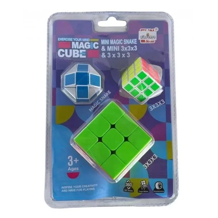FAN XIN CUBE FX7343 MİNİ MAGİC CUBE 3x3x3 ZEKA KÜPÜ 3+