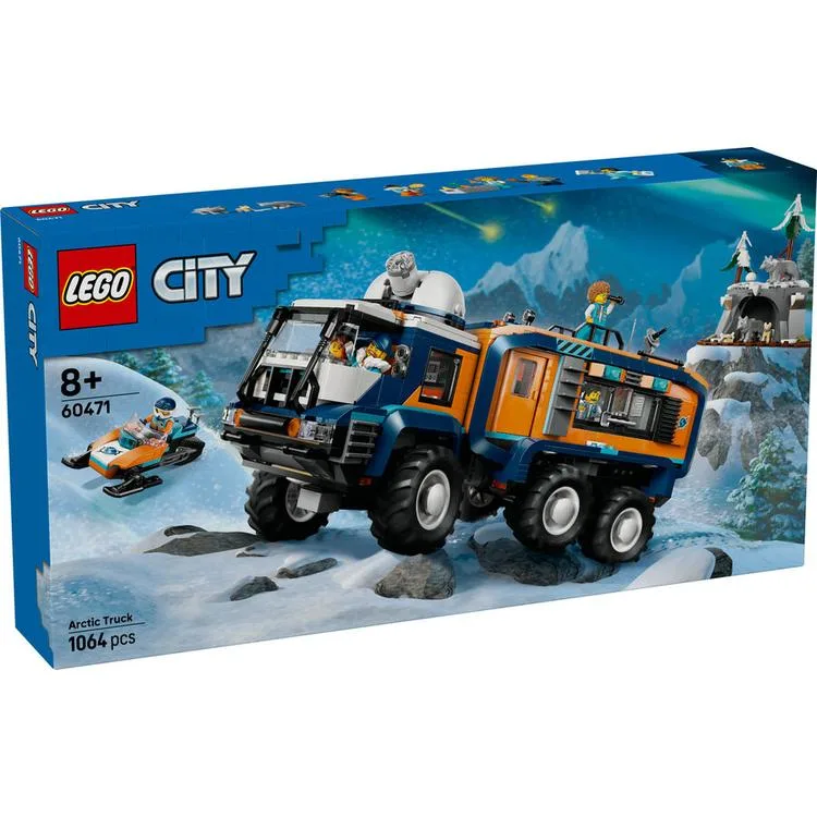 LEGO CITY 60471 ARCTIC TRUCK 1064 PARÇA 8+