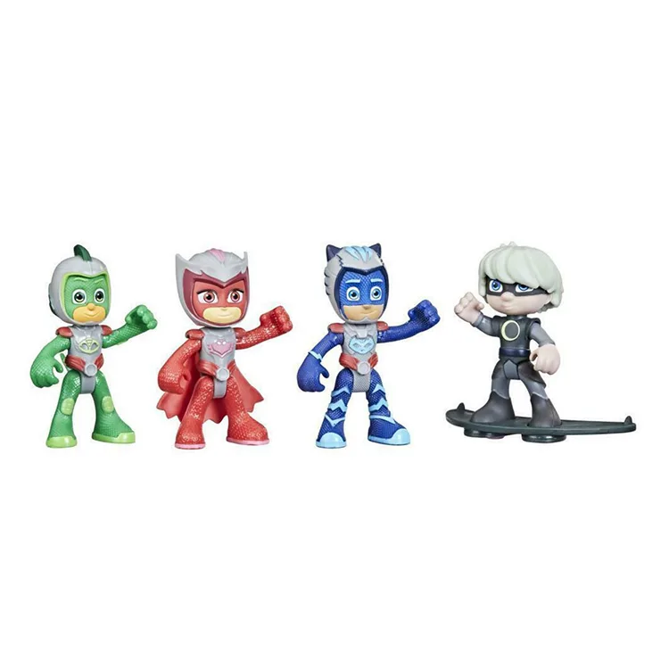 HASBRO F2647/F2835 PJ MASKELİLER 4'LÜ FİGÜR SETİ - FLIGHT TIME MISSION