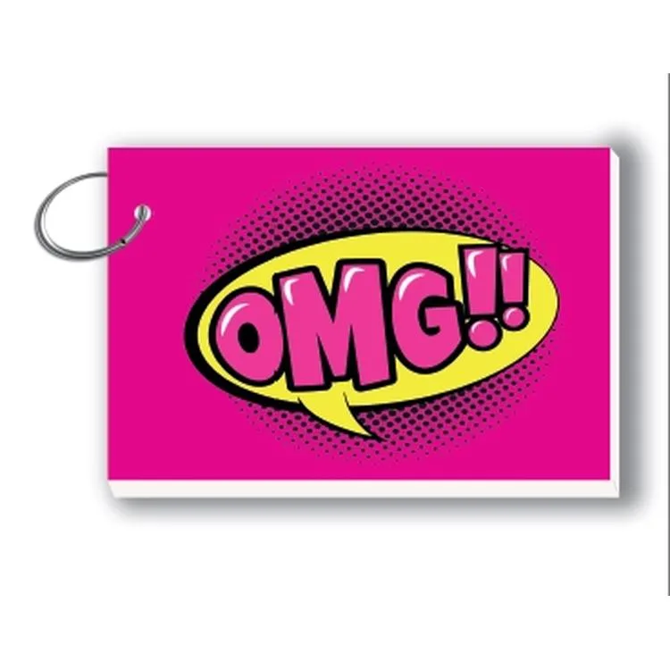 DEFFTER JUST TEK HALKALI KARTON KAPAK BLOKNOT 7.5x10.5cm ÇİZGİSİZ (DÜZ) NOTLUK DEFTER 100 YP.- OMG!!