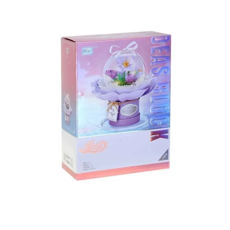 VAGONLIFE LOZ 1297 LEDLİ ORKİDE 272 PARÇA BLOCK OYUNCAK 3+
