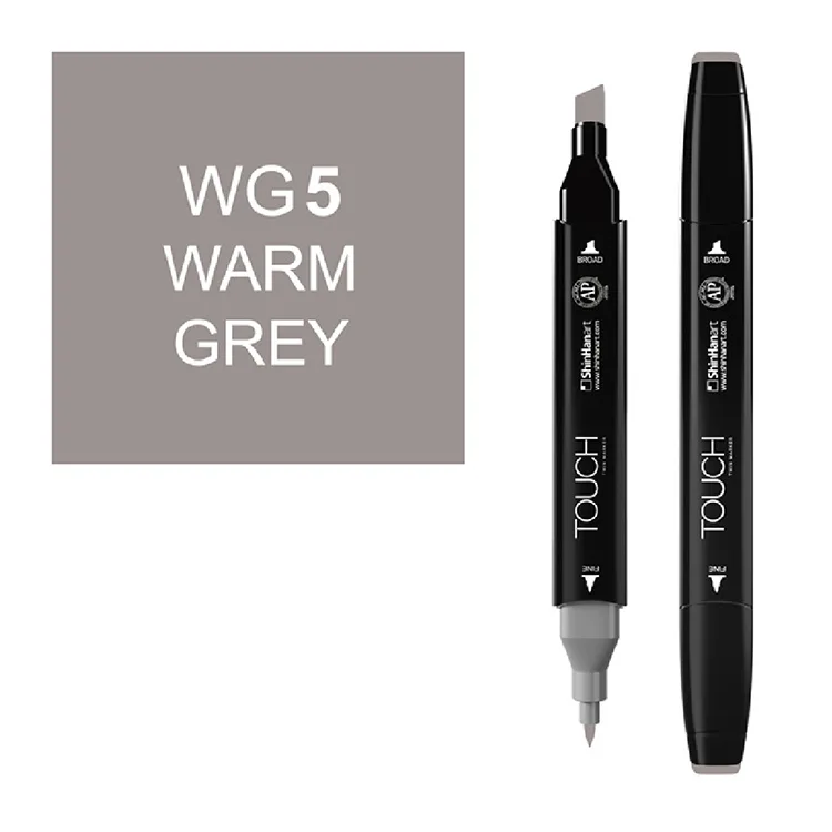 TOUCH TWIN WG-5 ÇİFT UÇLU MARKER WARM GREY