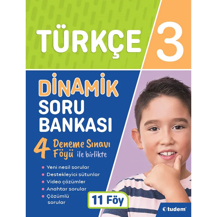TUDEM 3. SINIF TÜRKÇE DİNAMİK SORU BANKASI