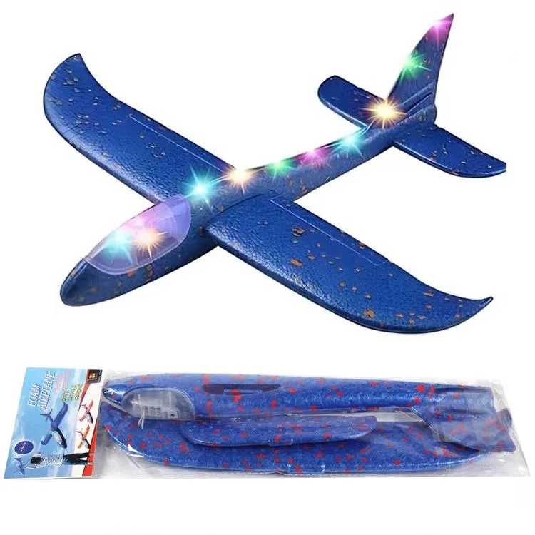 BAŞEL 2195 FOAM AIRPLANE - EVA IŞIKLI UÇAK YAPIM SETİ 37cm 3+ - TEKLİ