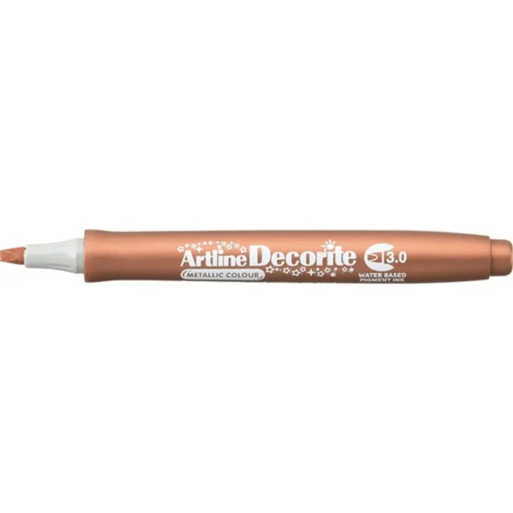 ARTLINE EDFM-3 DECORITE 3.0mm KESİK UÇ MARKER METALİK BRONZE