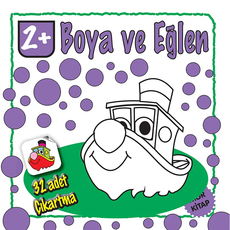 BOYA VE EĞLEN MOR KİTAP
