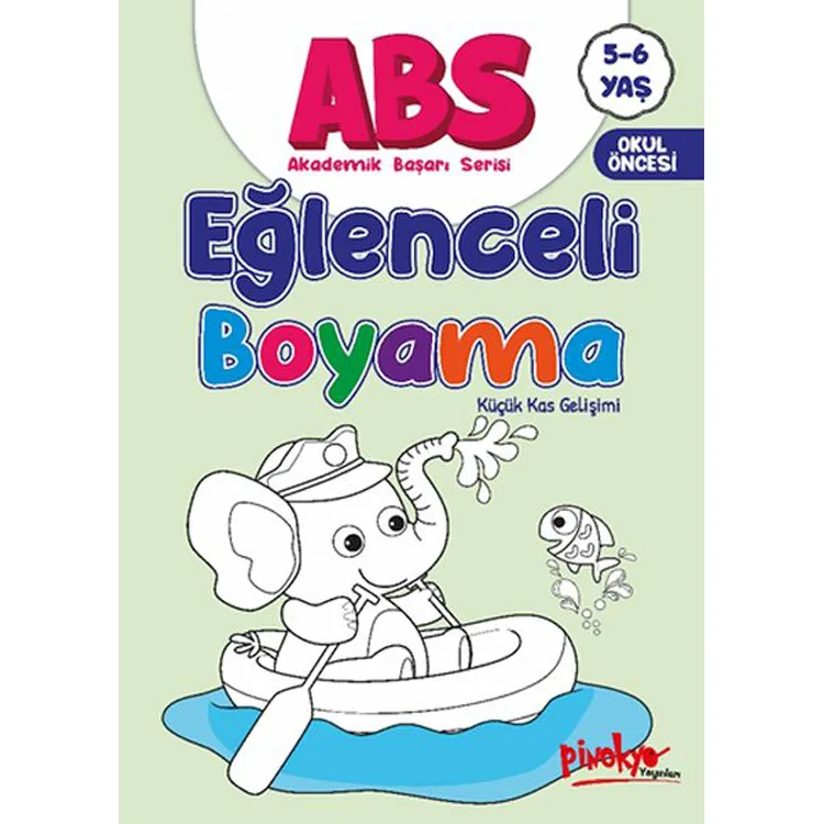 ABS 5-6 YAŞ EĞLENCELİ BOYAMA