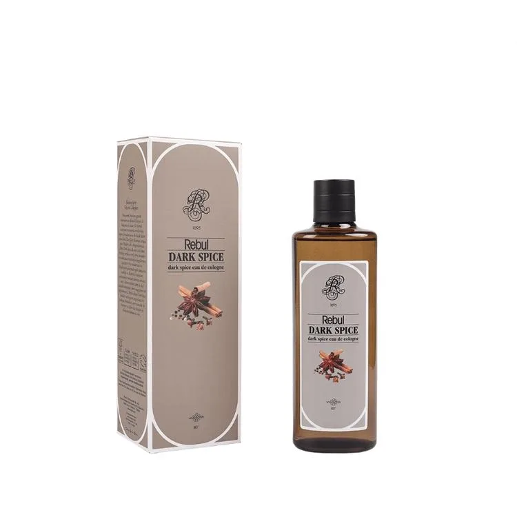 REBUL DARK SPICE CAM ŞİŞE KOLONYA 80 DERECE 250ml.
