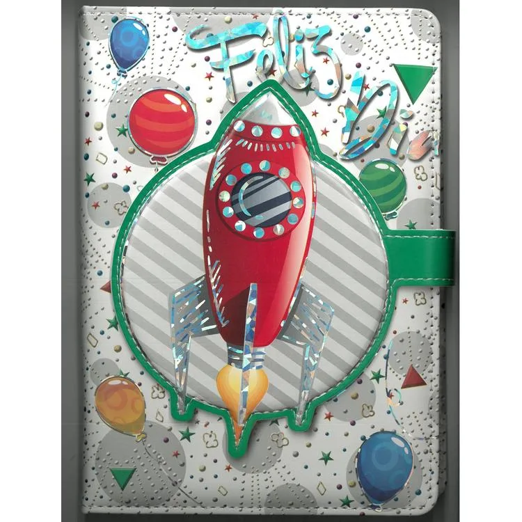 MİKRO C-001 MAGNETLİ (MIKNATISLI) KAPAK FELIZ DIA NOT DEFTERİ 19x13.5cm NOT DEFTERİ - TEKLİ