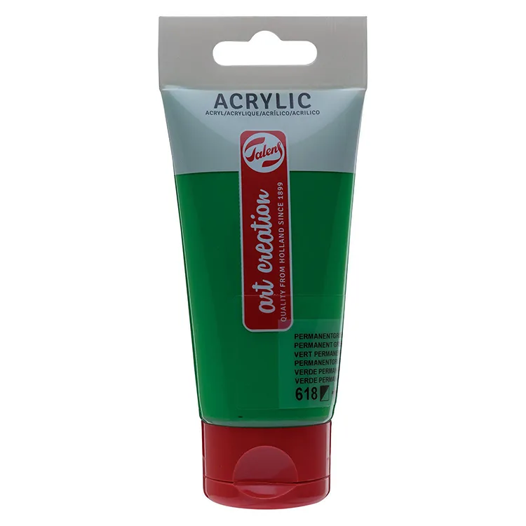 TALENS ART CREATION 75 ML AKRİLİK BOYA 618 PERMANENT GREEN LIGHT RT3511618M