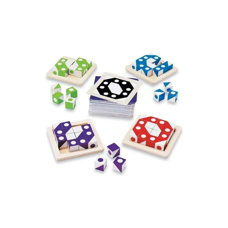 BAL 44002 MINDWARE Q- BİTZ GÖRSEL BECERİ KÜPLERİ KUTU OYUNU 8+