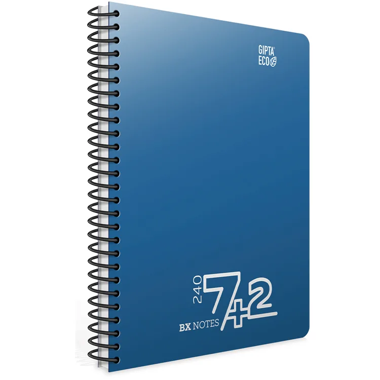 GIPTA ECO BX NOTES A4 SPİRALLİ SEPERATÖRLÜ 7+2 PP KAPAK 240 YP DEFTER