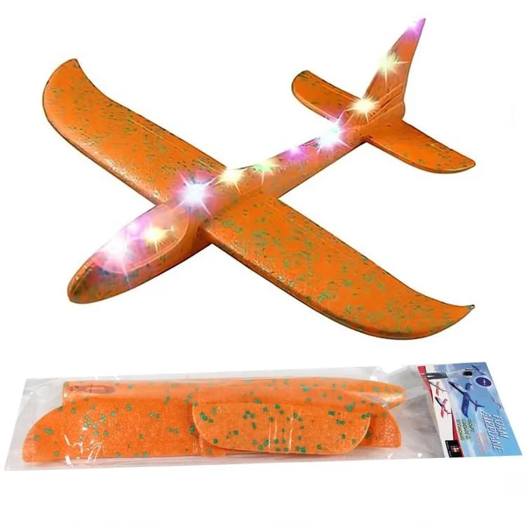 BAŞEL 2195 FOAM AIRPLANE - EVA IŞIKLI UÇAK YAPIM SETİ 37cm 3+ - TEKLİ