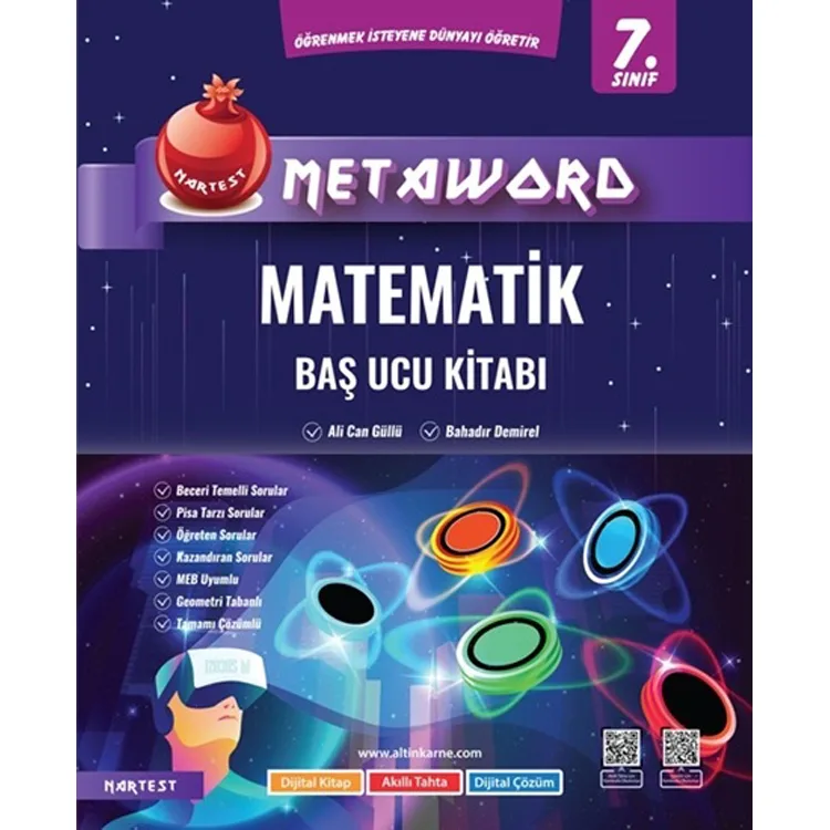 NARTEST 7. SINIF METAWORD MATEMATİK BAŞ UCU KİTABI