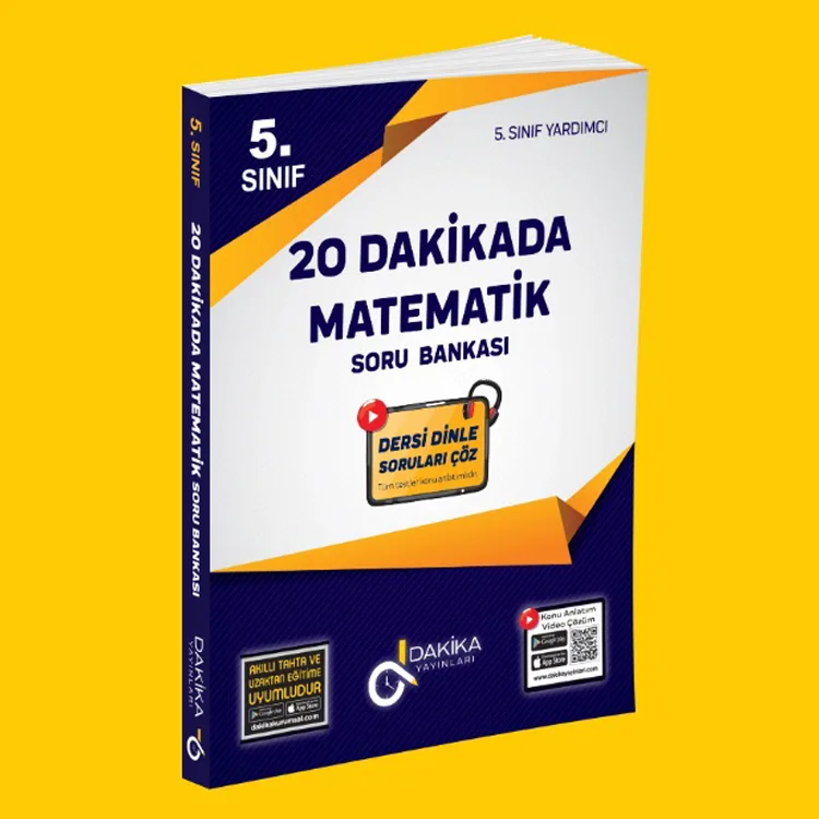 DAKİKA 5. SINIF 20 DAKİKADA MATEMATİK SORU BANKASI